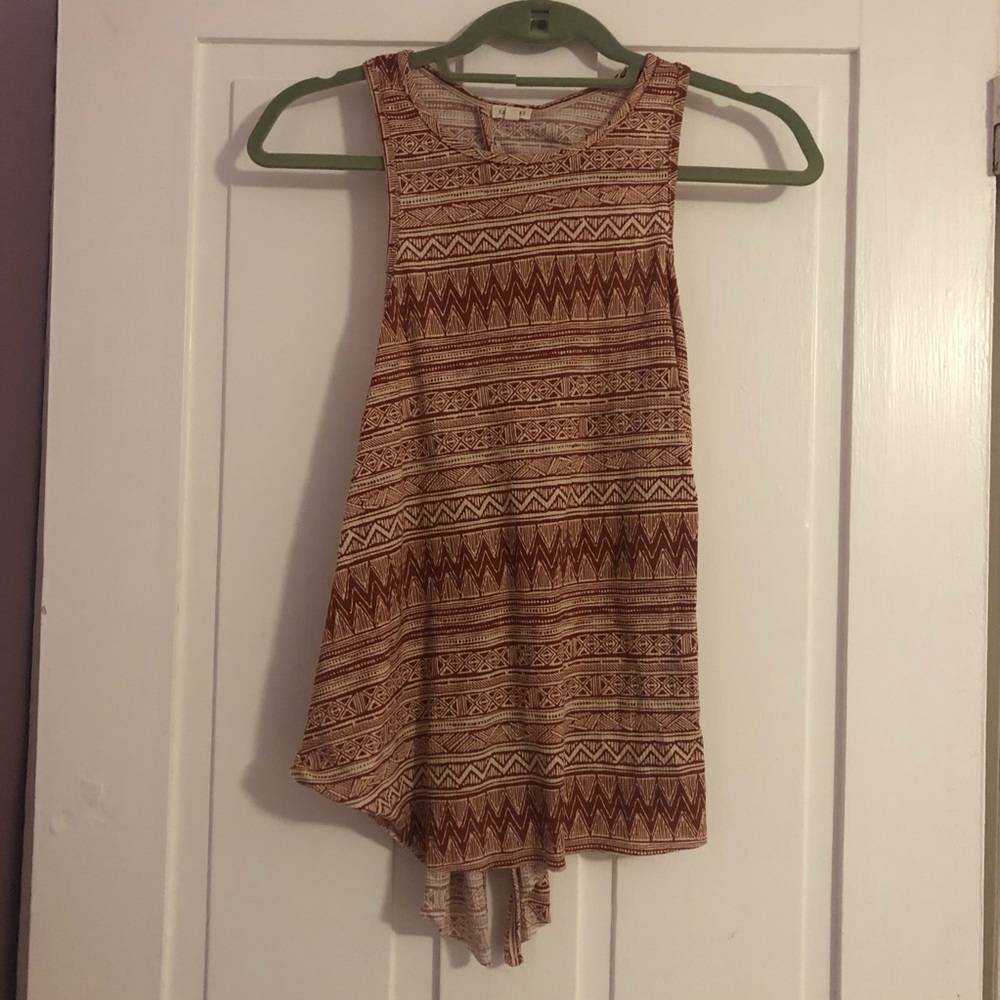 Open-Back Tribal Tank